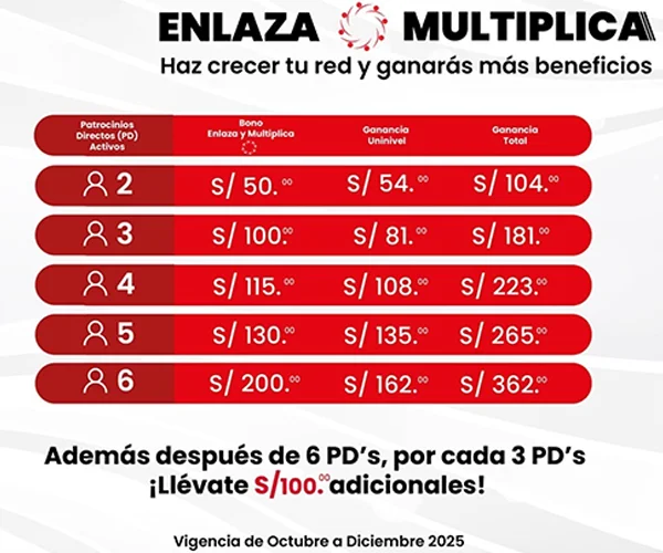Enlaza y multiplica Perú