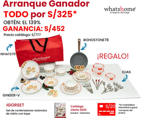 Arranque ganador whatshome