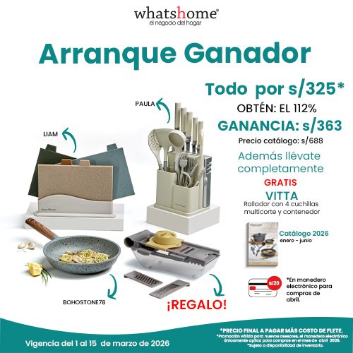 Arranque ganador whatshome