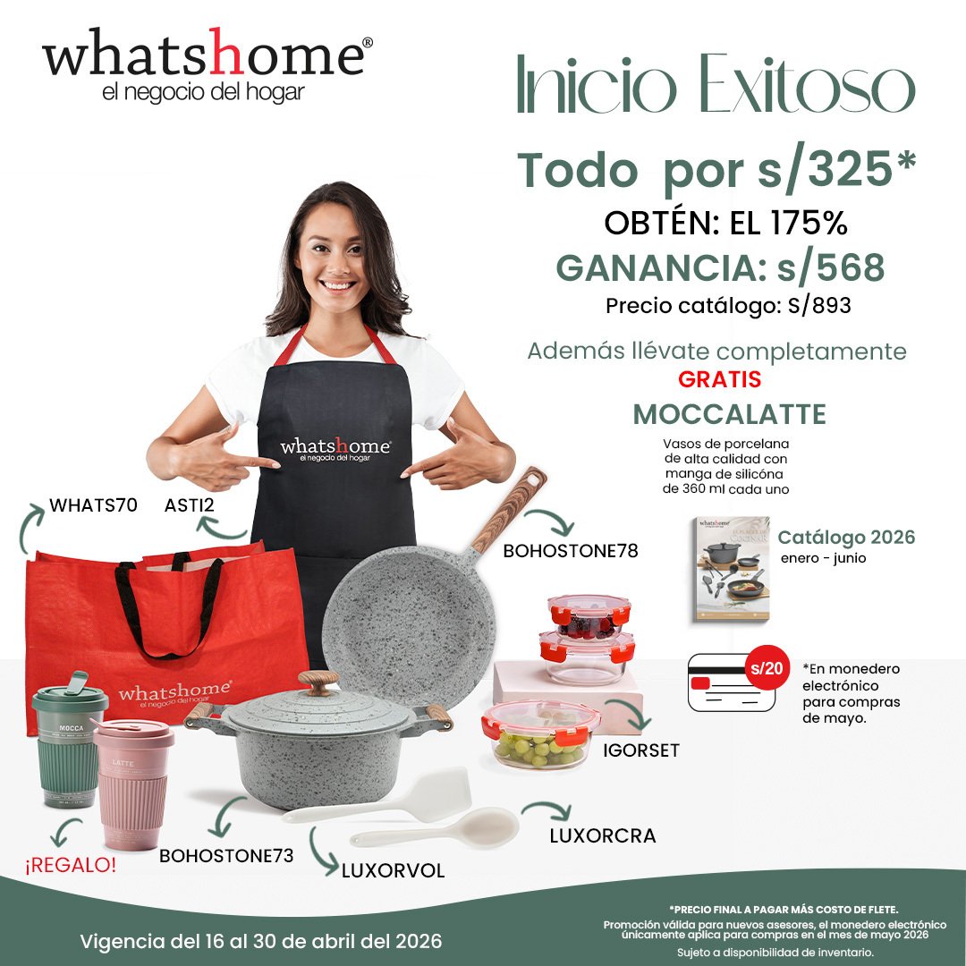 Arranque ganador whatshome